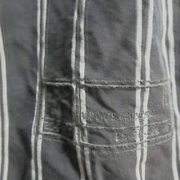 ESPRIT, Slim Fit, xs, extra small, striped button down front shirt, GUC - Picture 8 of 15